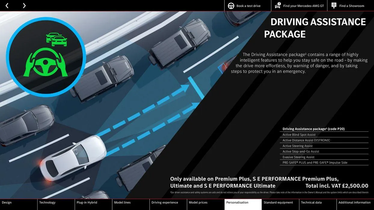 Mercedes-AMG GT Coupé from 10 August to 10 August 2025 - Catalogue Page 47