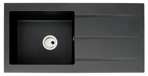 Zero 1 Bowl Granite Black Sink