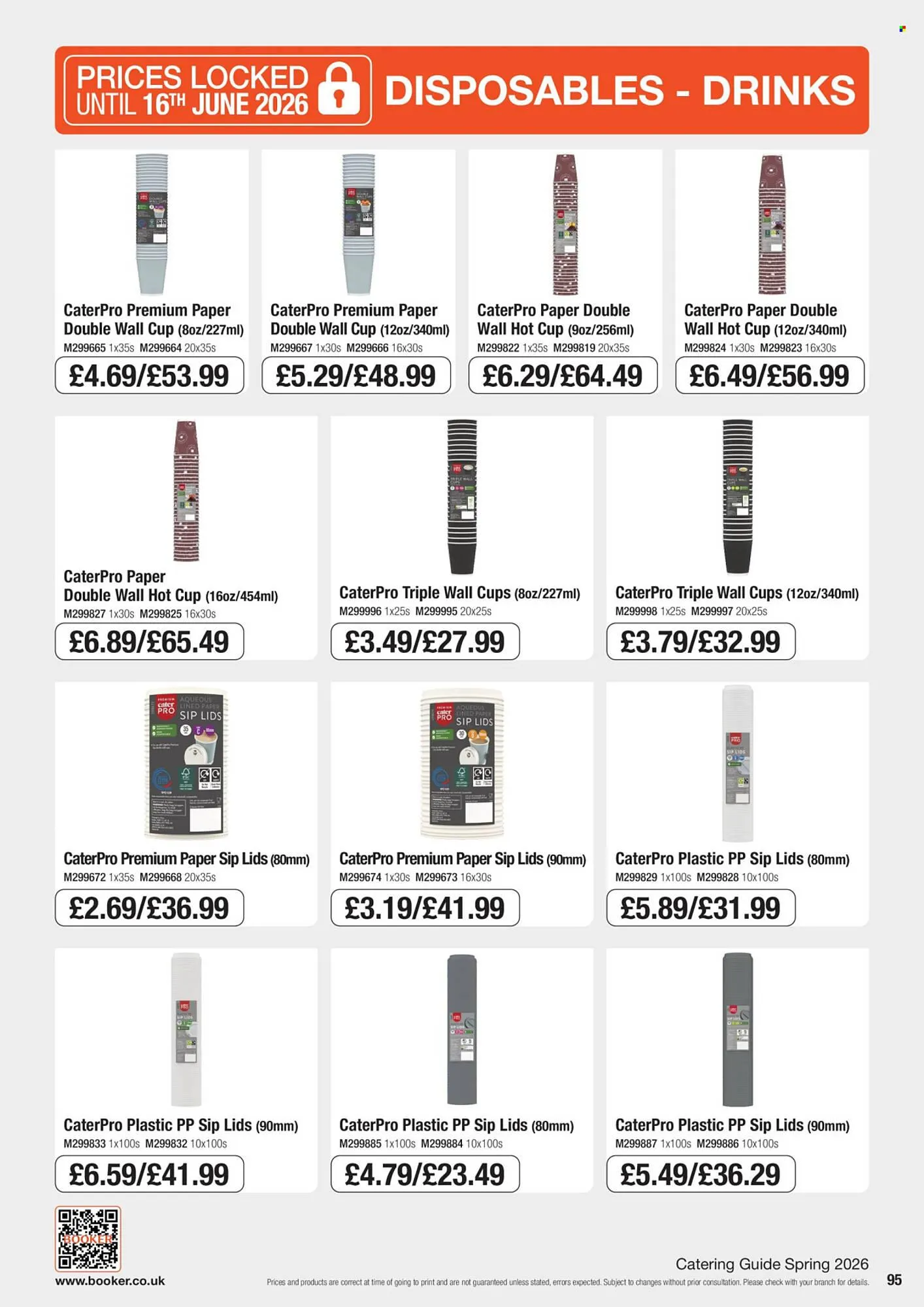 Booker Wholesale brochure from 4 March to 16 June 2026 - Catalogue Page 95