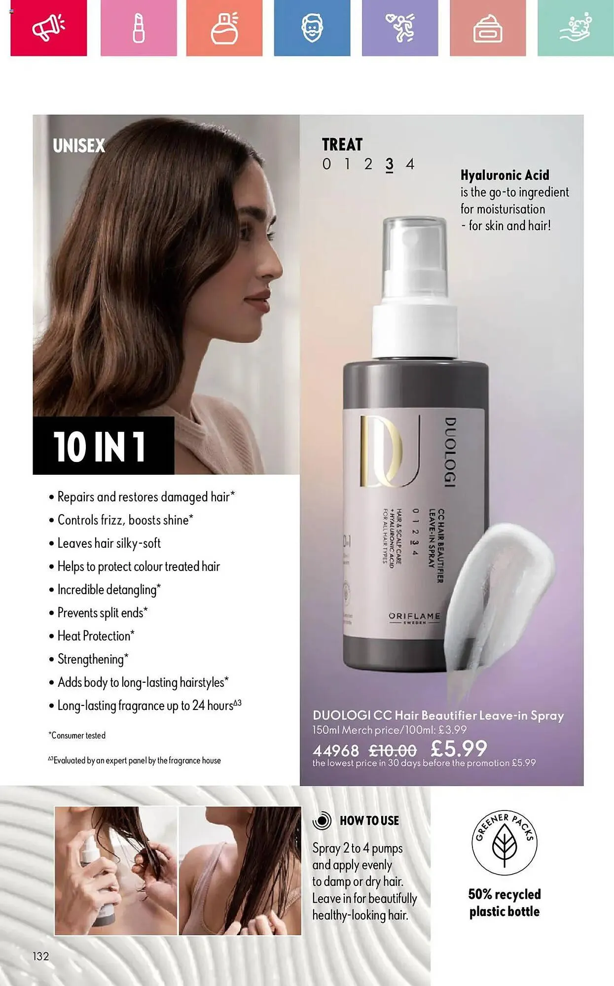 Oriflame leaflet from 10 July to 30 July 2025 - Catalogue Page 132