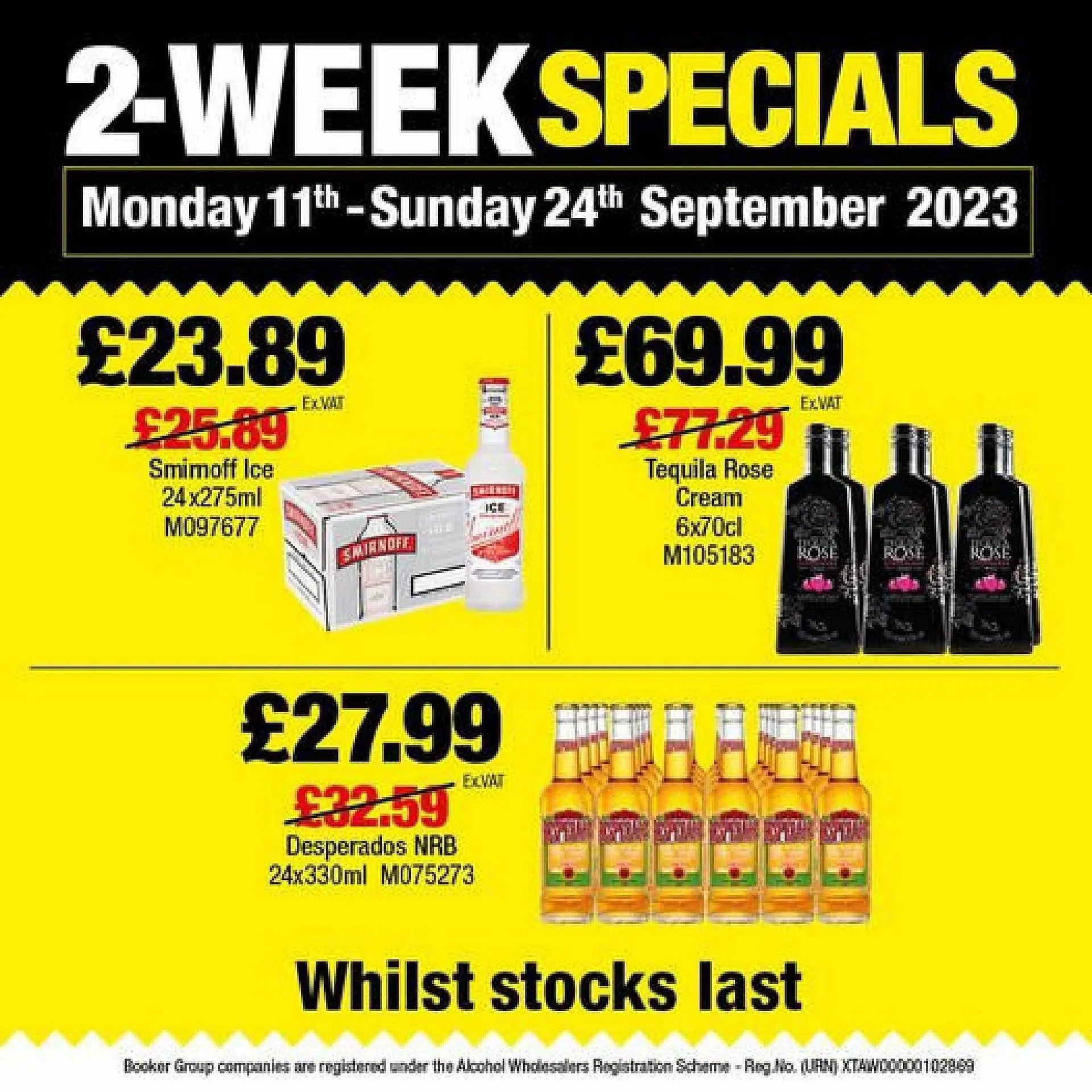 Booker Wholesale leaflet - 1