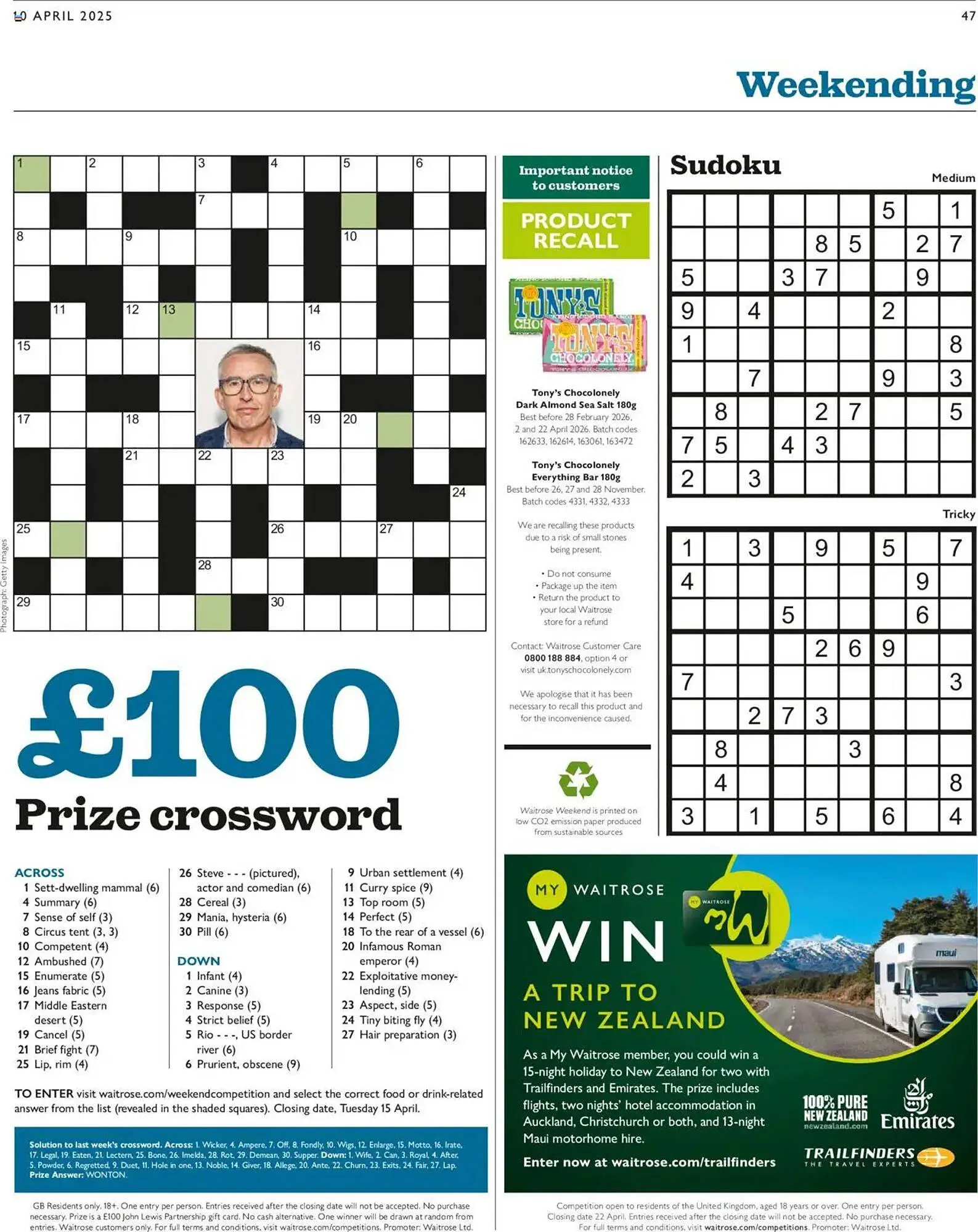 Waitrose leaflet from 10 April to 16 April 2025 - Catalogue Page 47