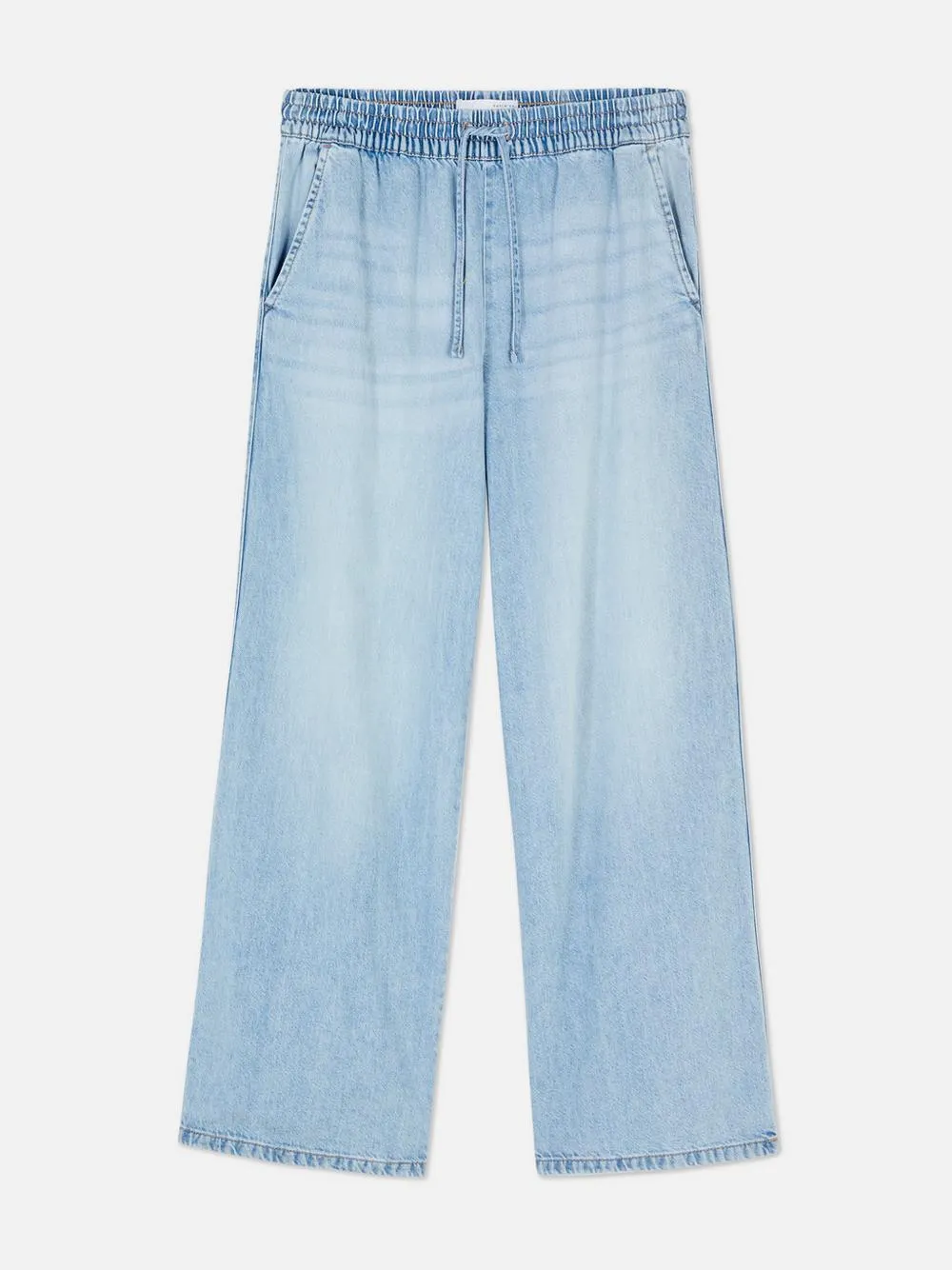 Wide Leg Jogger Jeans