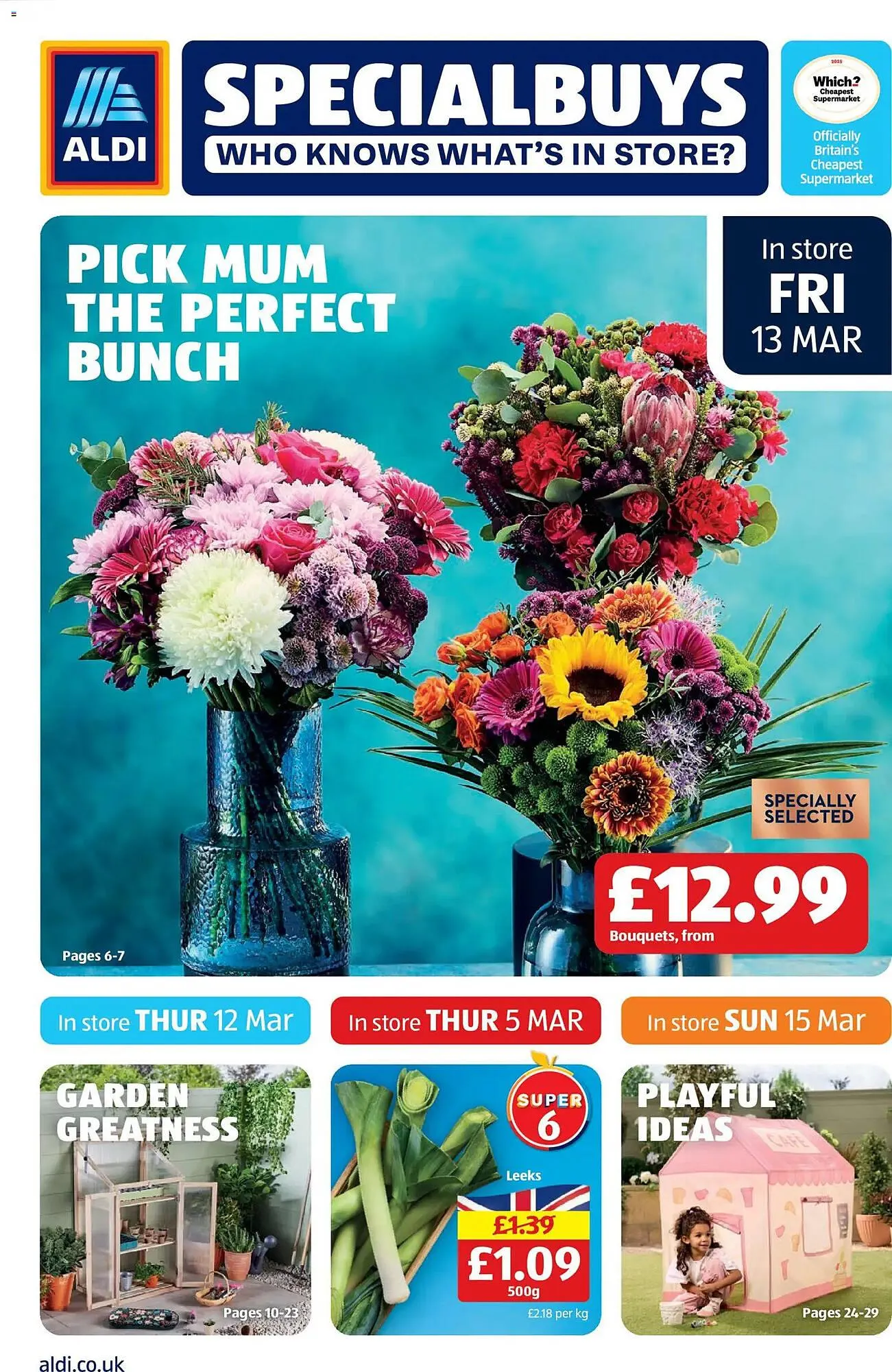 Aldi leaflet - 1