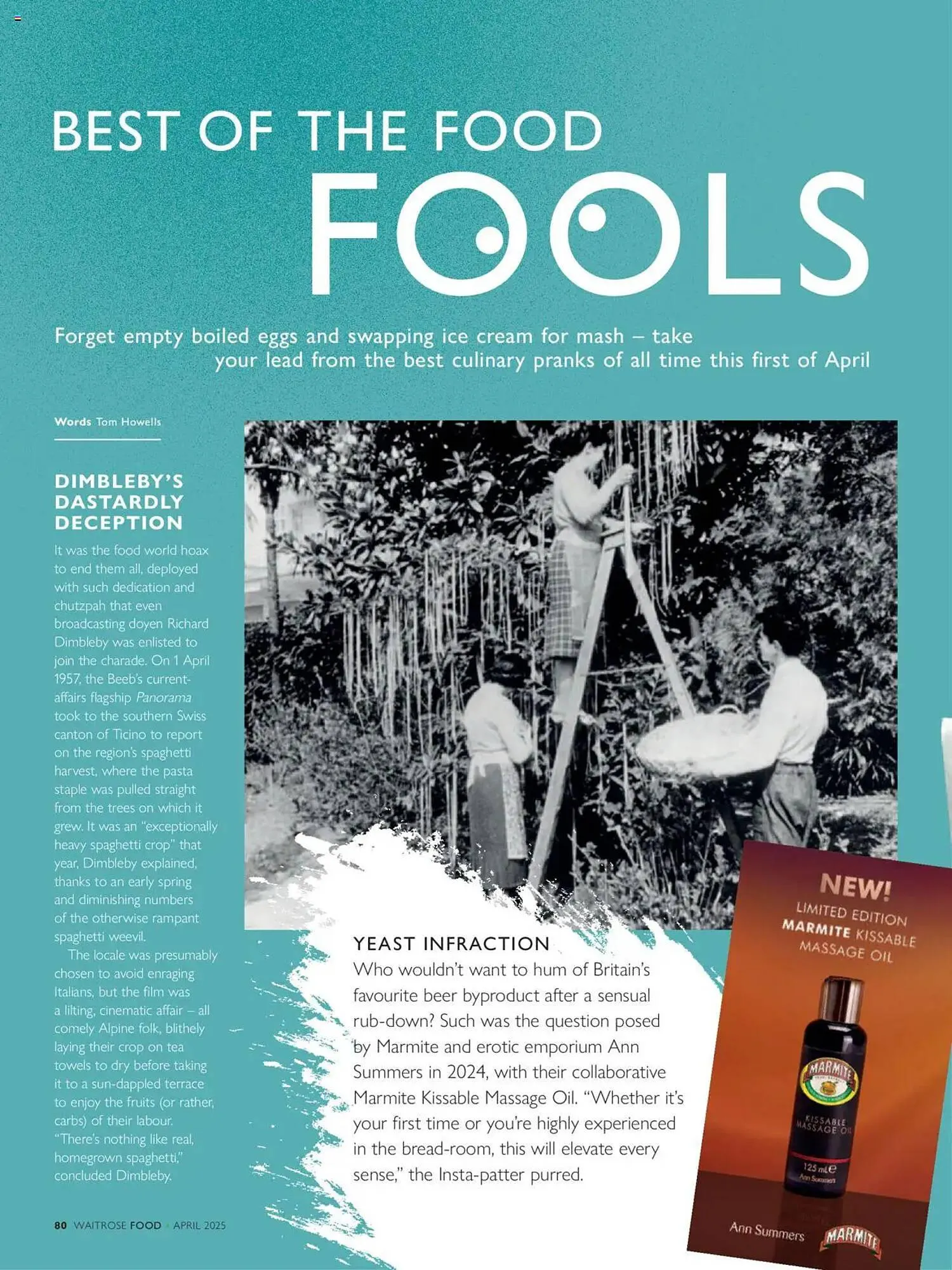 Waitrose leaflet from 26 March to 30 April 2025 - Catalogue Page 80