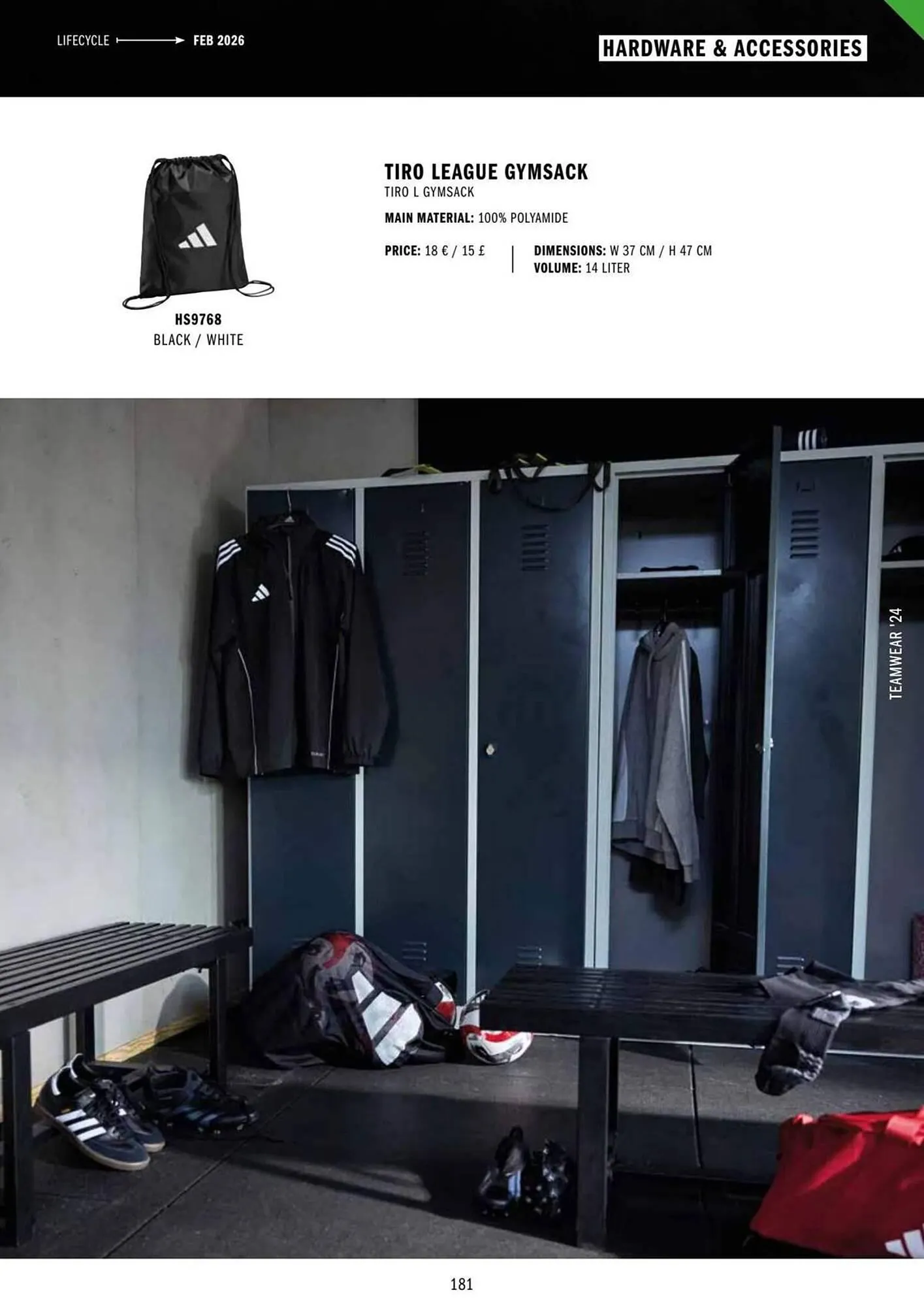 Adidas leaflet from 11 March to 31 December 2024 - Catalogue Page 181