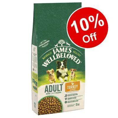 20kg/24kg James Wellbeloved Dry Dog Food - 10% Off!*