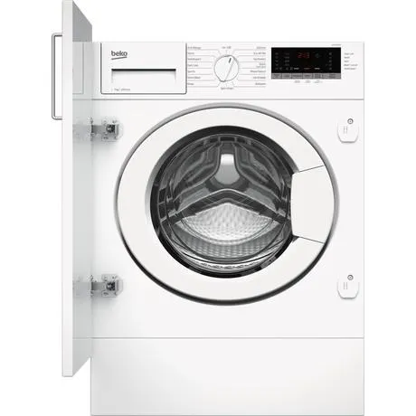 Beko WTIK74151F 7kg 1400rpm Integrated RecycledTub Washing Machine - White