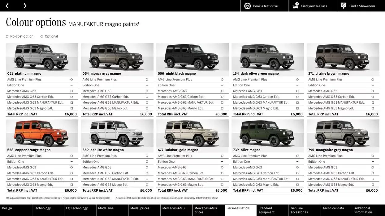 Mercedes Benz New G-Class from 11 October to 11 October 2025 - Catalogue Page 76