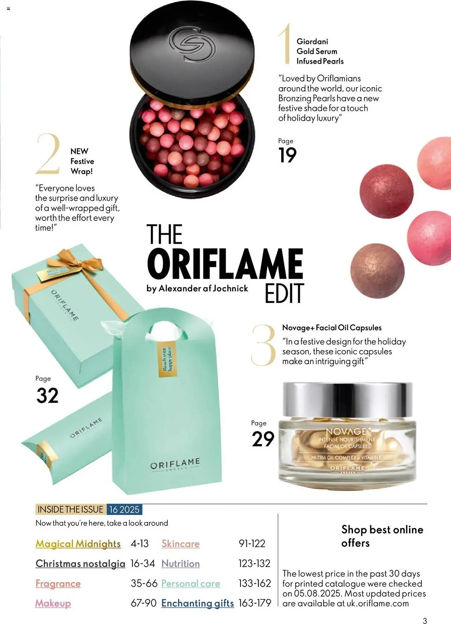Oriflame catalogue from 12 November to 3 December 2025 - Catalogue Page 3