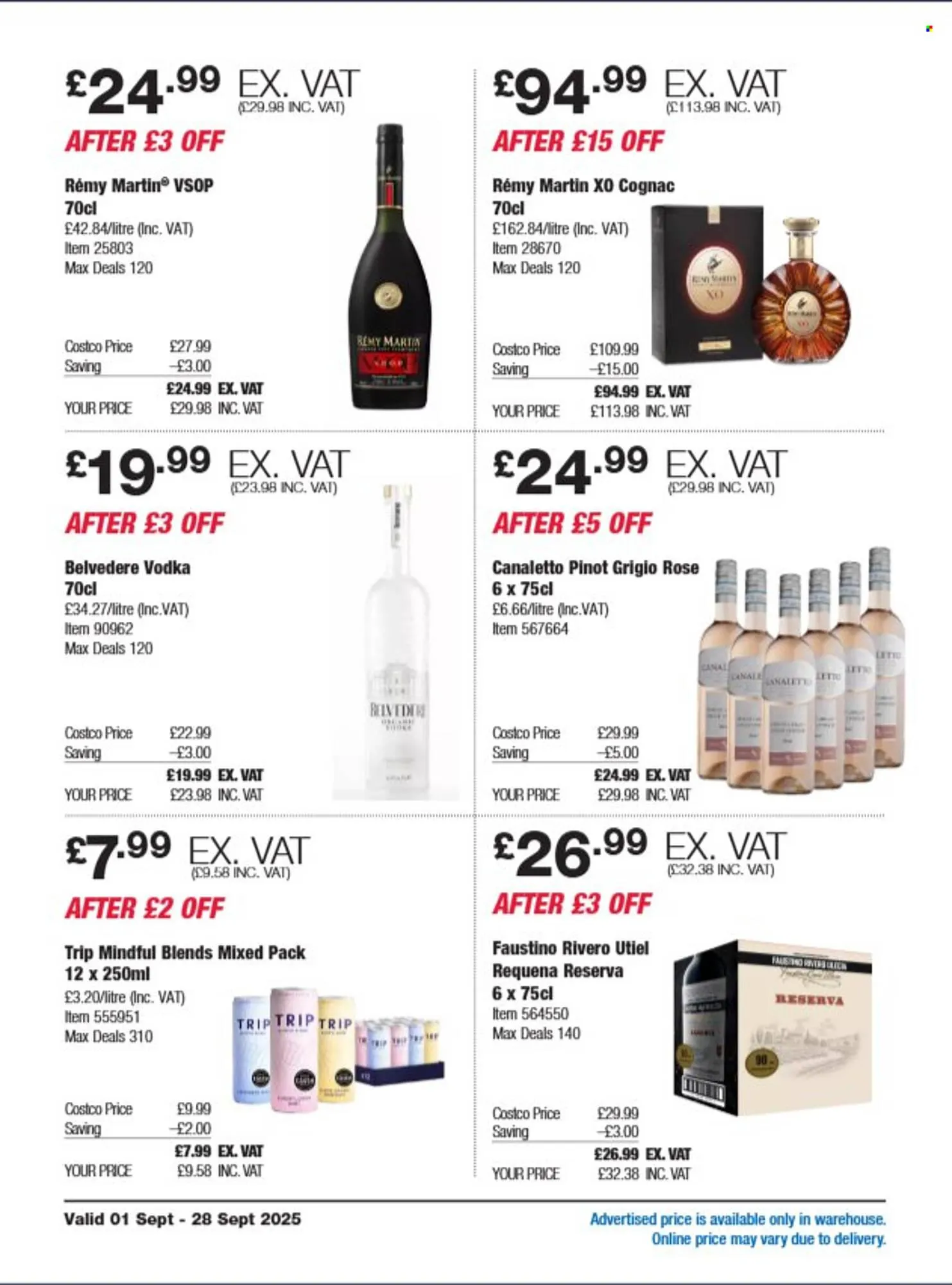 Costco leaflet from 1 September to 28 September 2025 - Catalogue Page 18