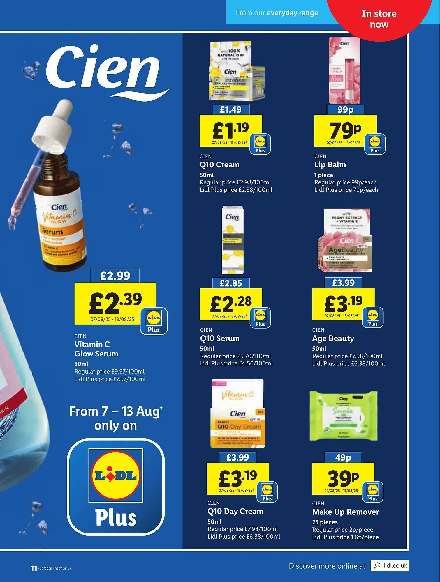 Lidl leaflet from 7 August to 13 August 2025 - Catalogue Page 11