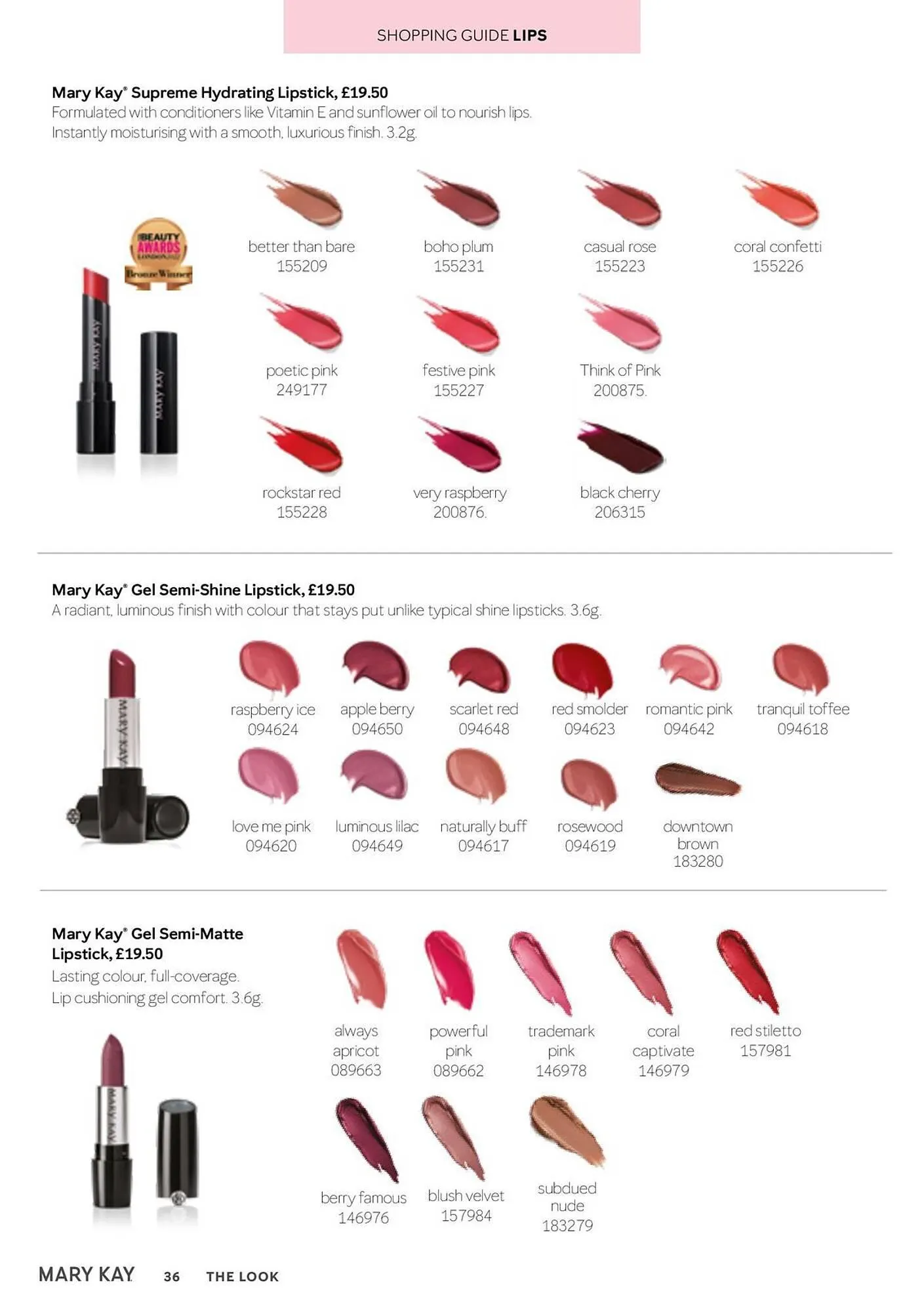Mary Kay catalogue from 1 January to 31 March 2026 - Catalogue Page 36