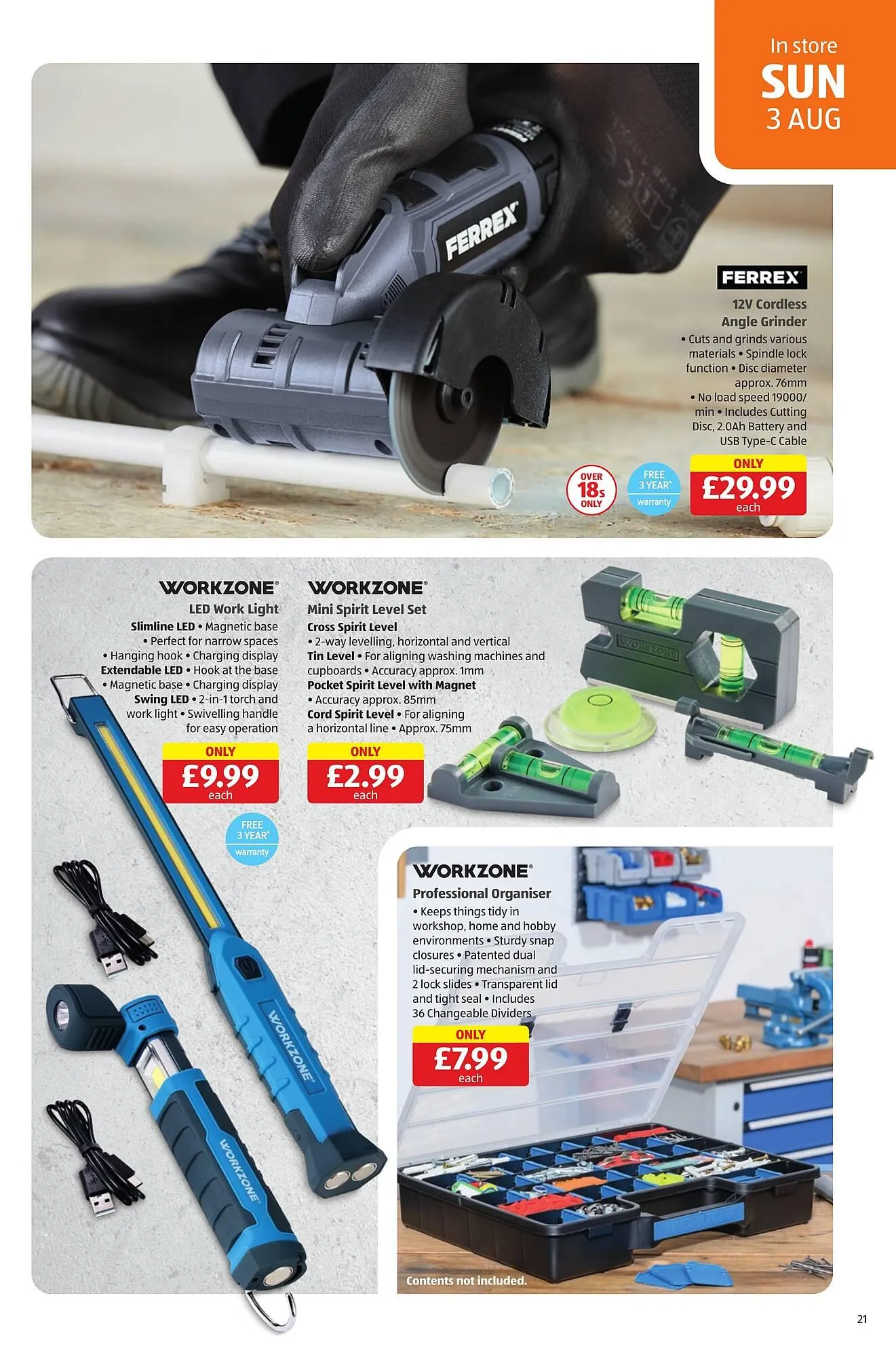 Aldi leaflet from 31 July to 6 August 2025 - Catalogue Page 21