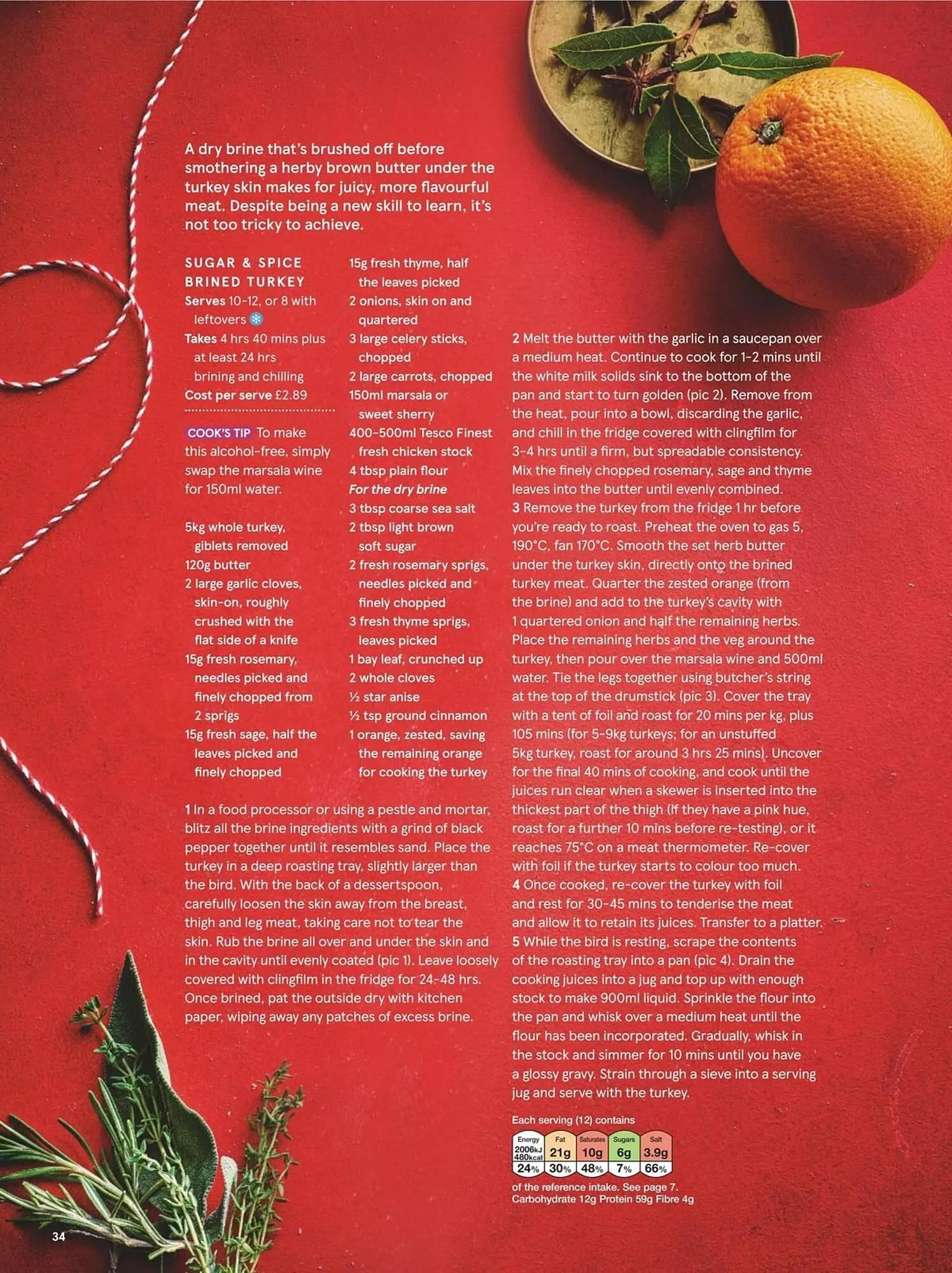 Tesco leaflet from 1 December to 31 December 2025 - Catalogue Page 34