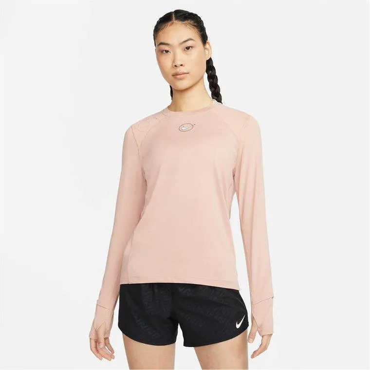 Nike Dri Fit Icon Long Sleeve Top Womens