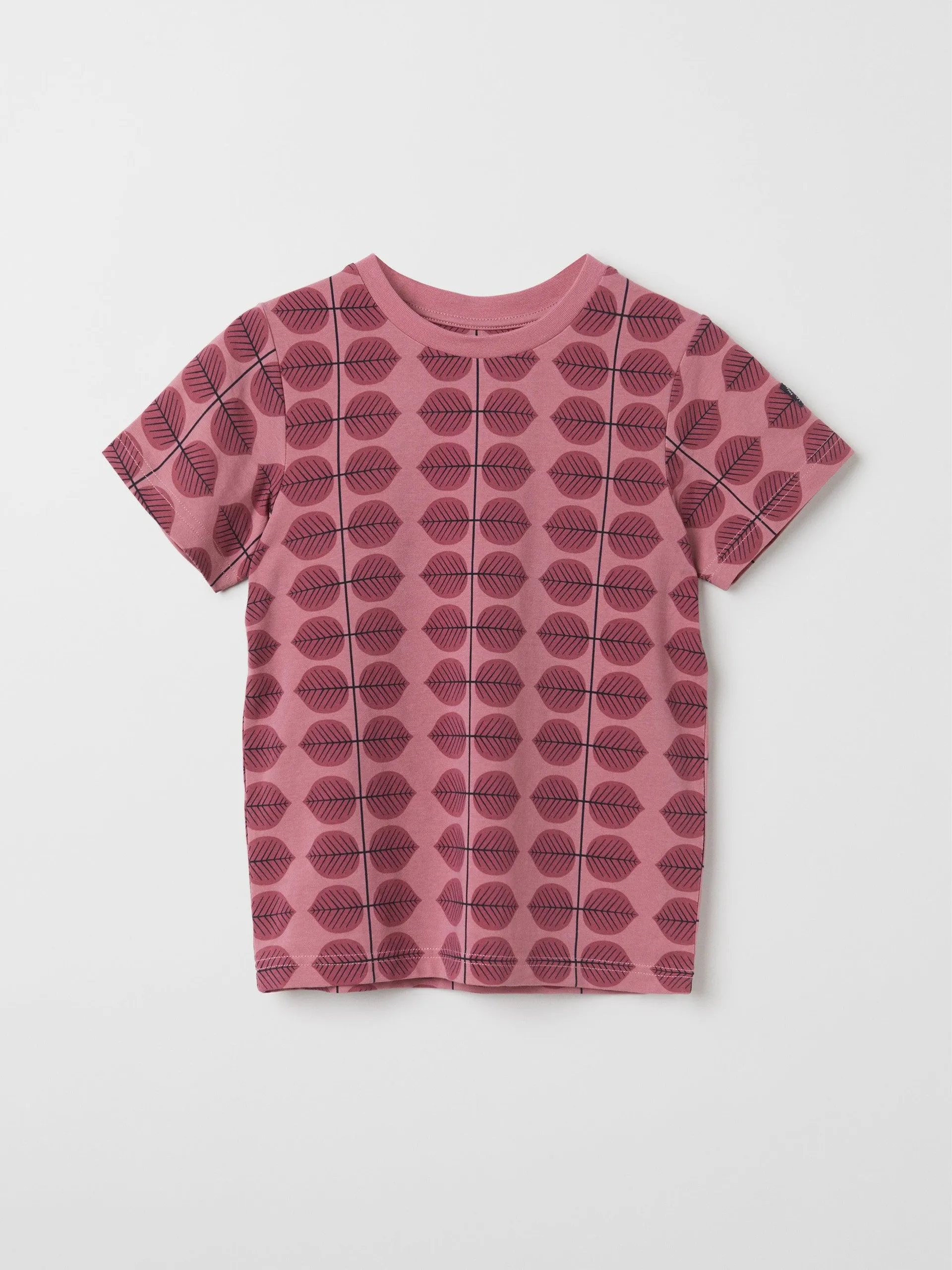 Scandi Leaf Kids T-Shirt