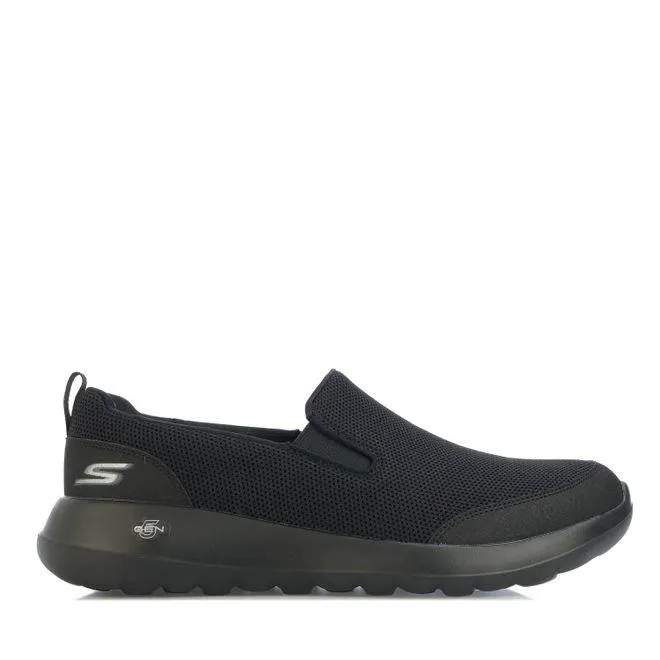 Skechers Mens Go Walk 5 Clinched Trainers in Black