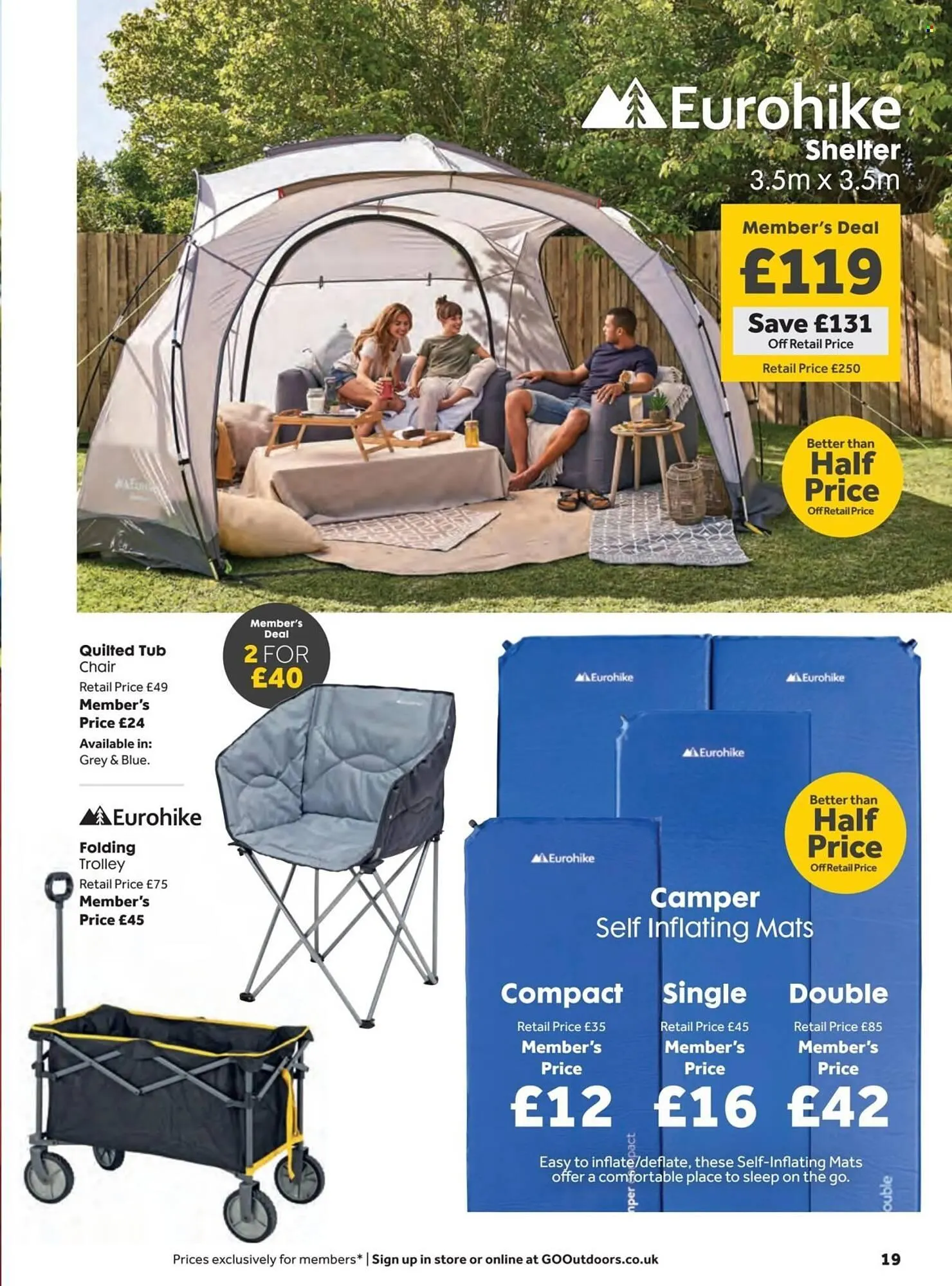 GO Outdoors leaflet from 20 May to 23 June 2025 - Catalogue Page 19