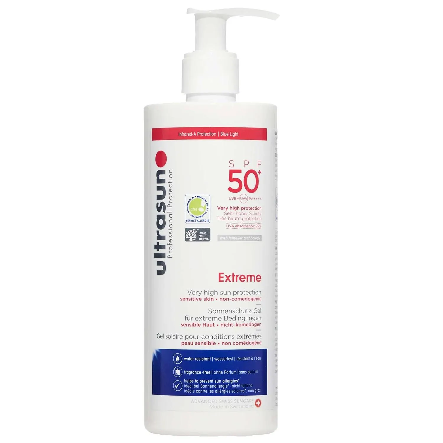 Ultrasun Sun Protection Extreme Very High Sun Protection for Sensitive Skin SPF50+ 400ml