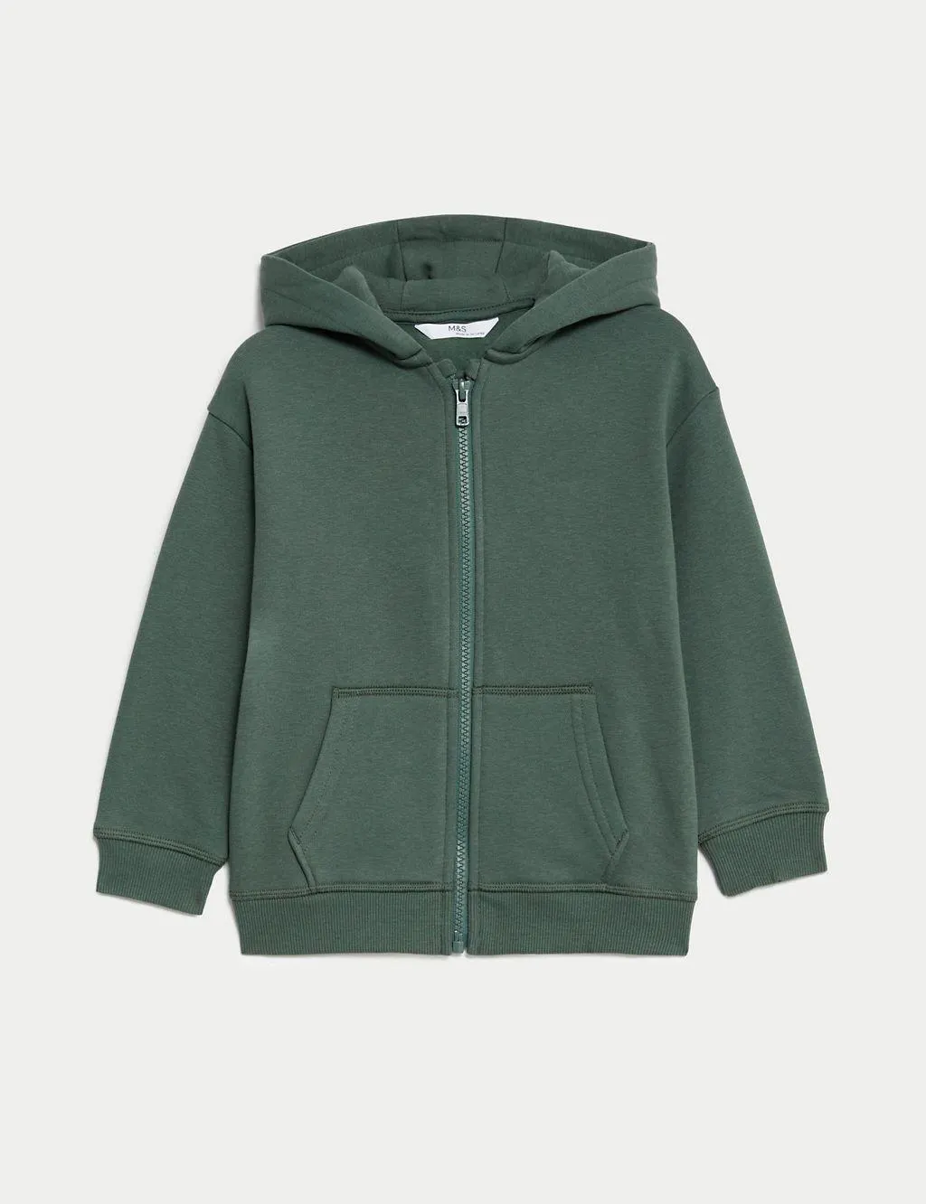 Cotton Rich Zip Hoodie (2-8 Yrs)