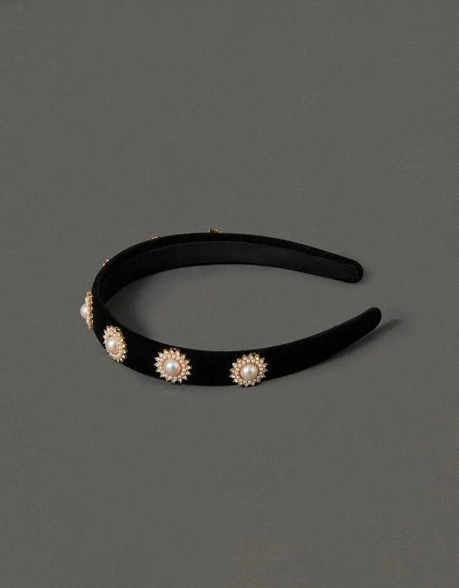 Pearl and Gem Headband