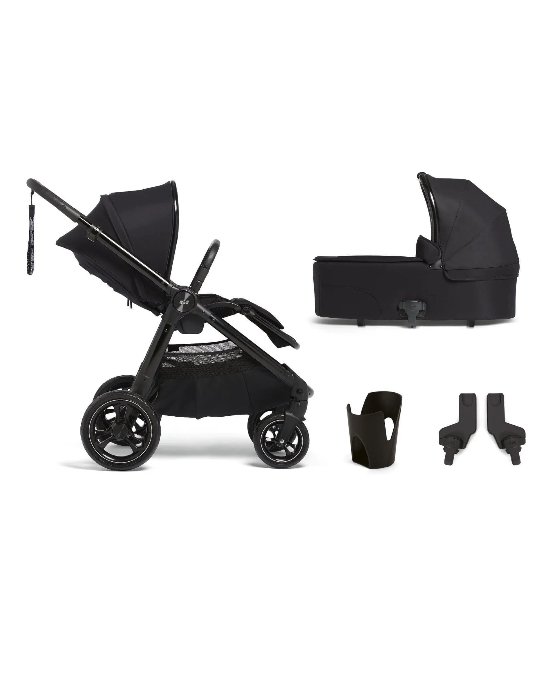 Ocarro Starter Pushchair Bundle (4 Pieces) - Carbon