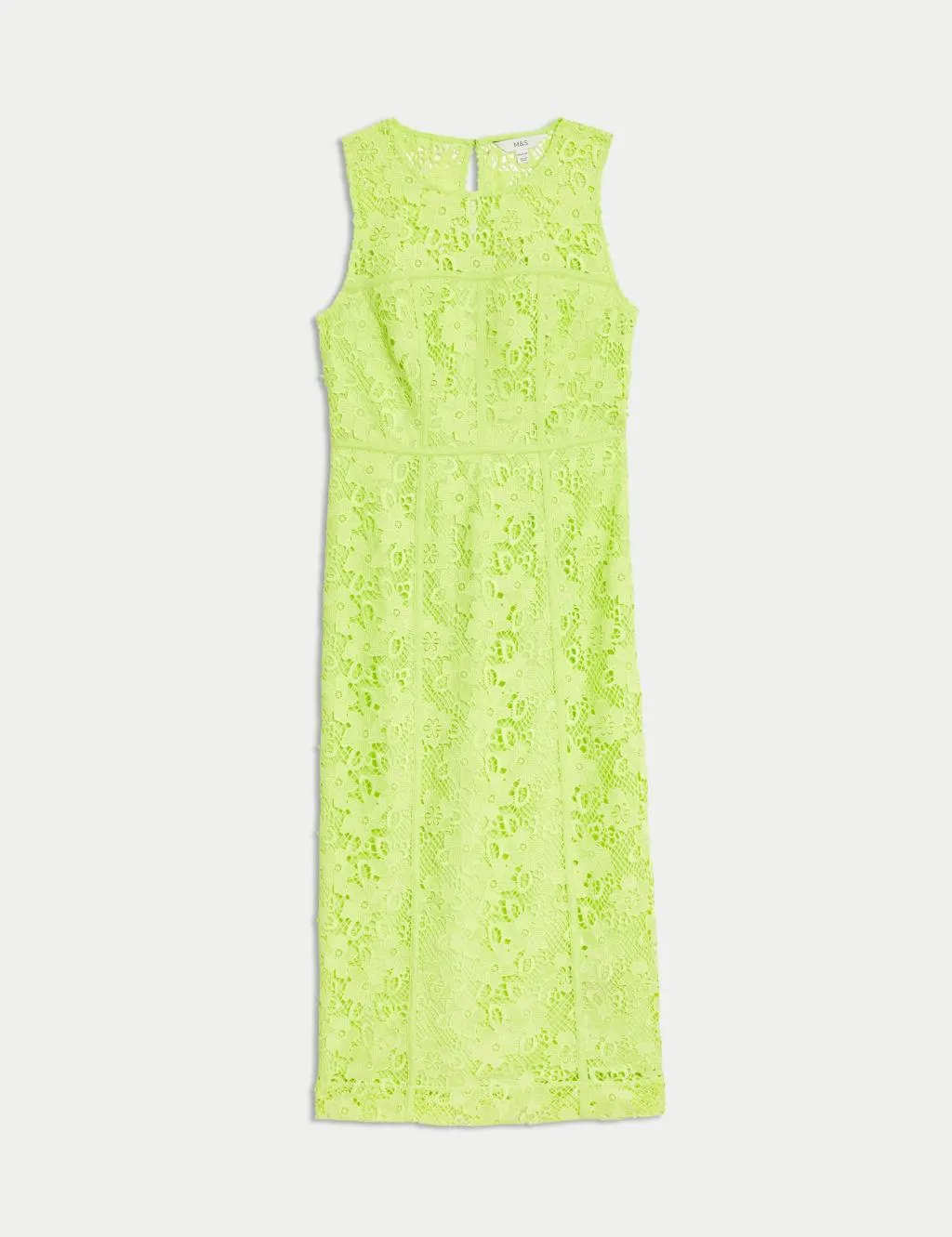 Lace Midi Column Dress