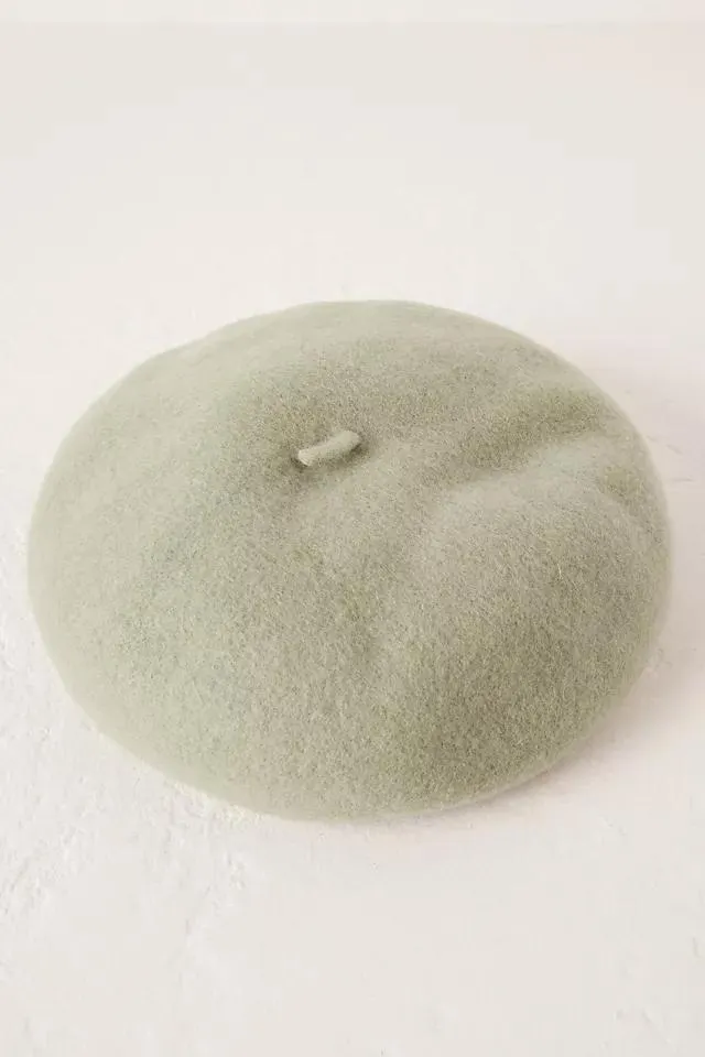 Classic Wool-Blend Beret