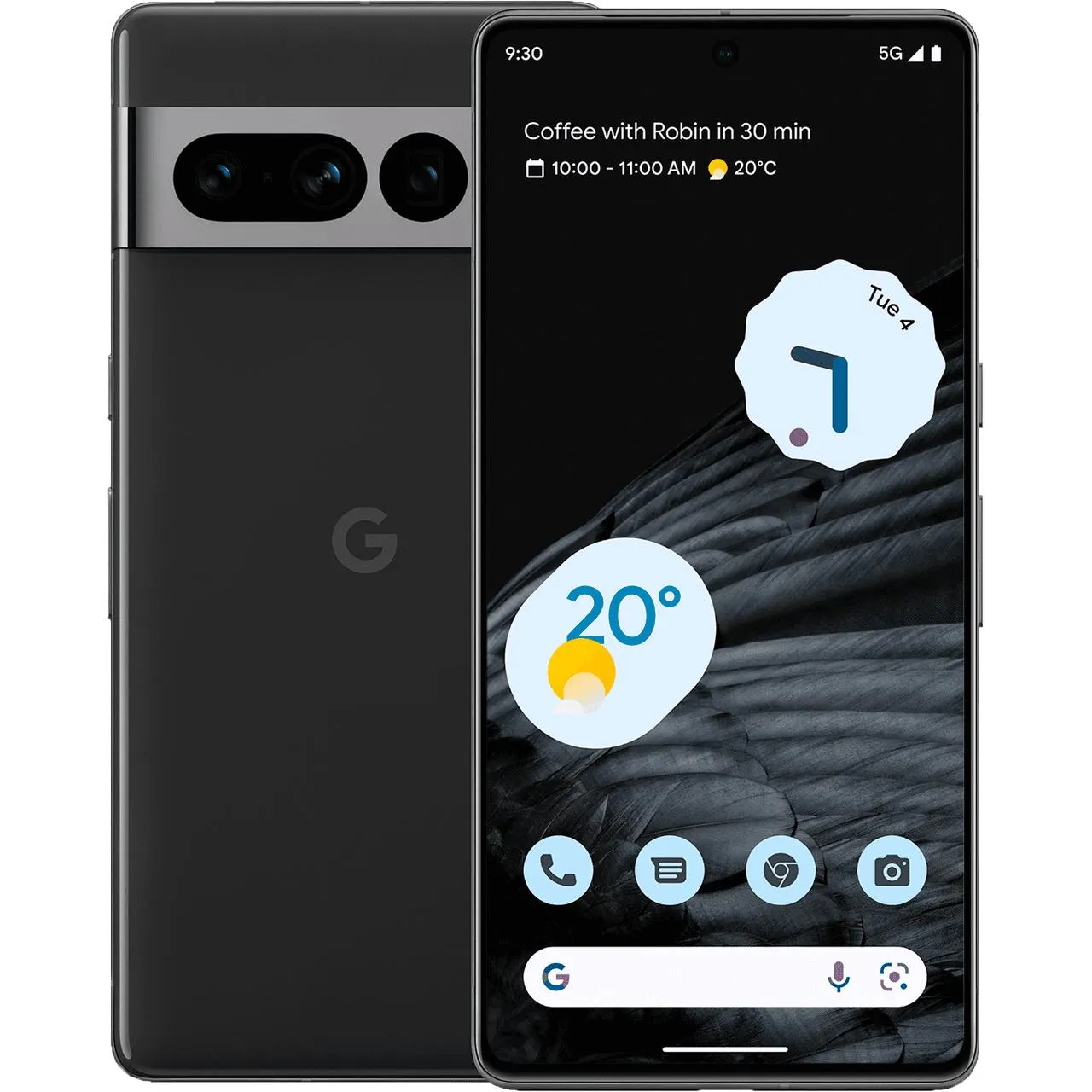 Google Pixel 7 Pro 128 GB in Obsidian Black
