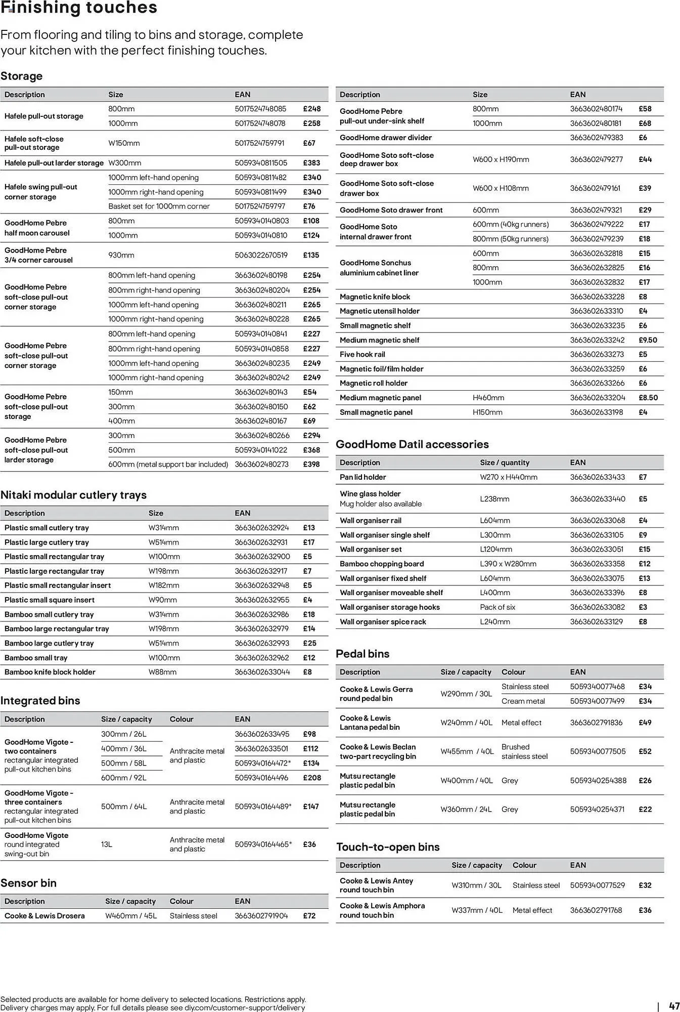 B&Q brochure from 16 December to 1 July 2026 - Catalogue Page 47