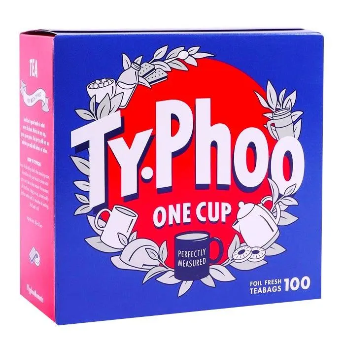 Typhoo One Cup Foil Fresh 100 Teabags 200g