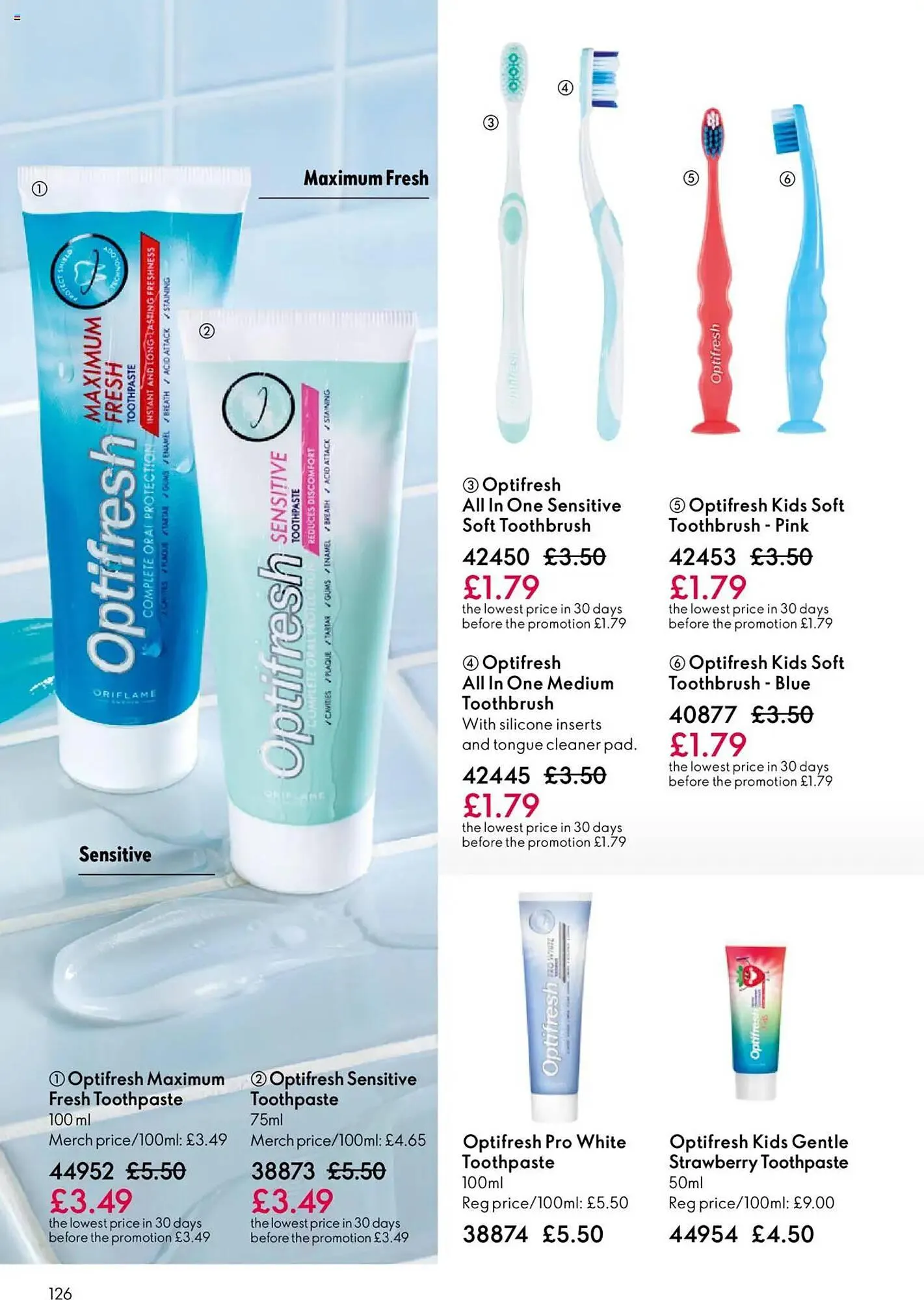 Oriflame leaflet from 11 September to 1 October 2025 - Catalogue Page 126