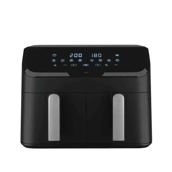 Daewoo SDA2310GE 2000W 9L XL Digital Double Dual Drawer Air Fryer - Black