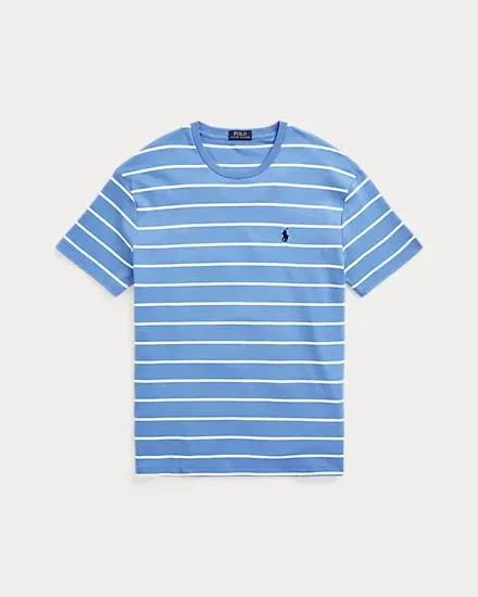 Classic Fit Striped Soft Cotton T-Shirt