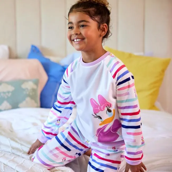 Daisy Duck Fluffy Pyjamas For Kids