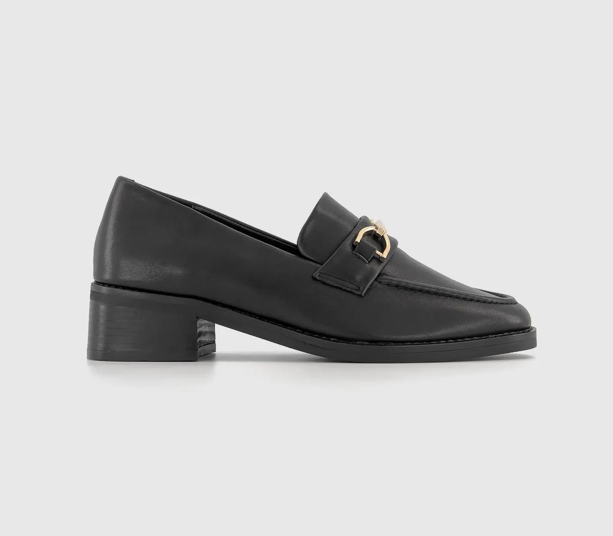 Flair Patent Leather Heel Loafers