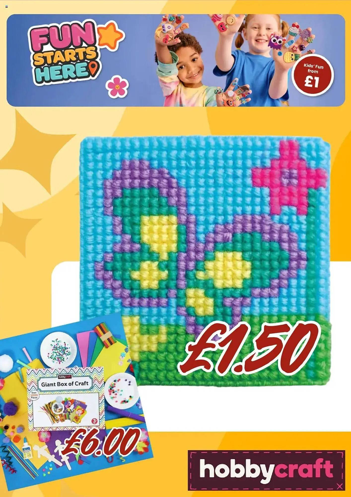 Hobbycraft leaflet - 1