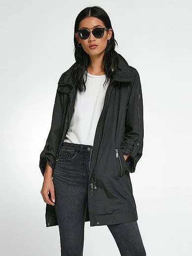 Windbreaker jacket in A-line