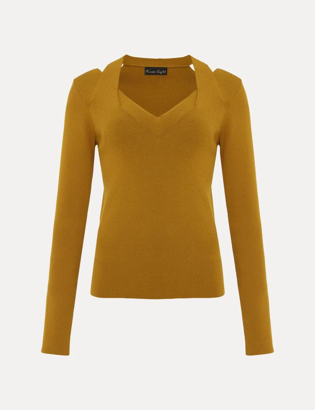 Cut Out Detail Knitted Top