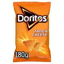 Doritos Tortilla Chips Tangy Cheese Sharing Bag Crisps 180g