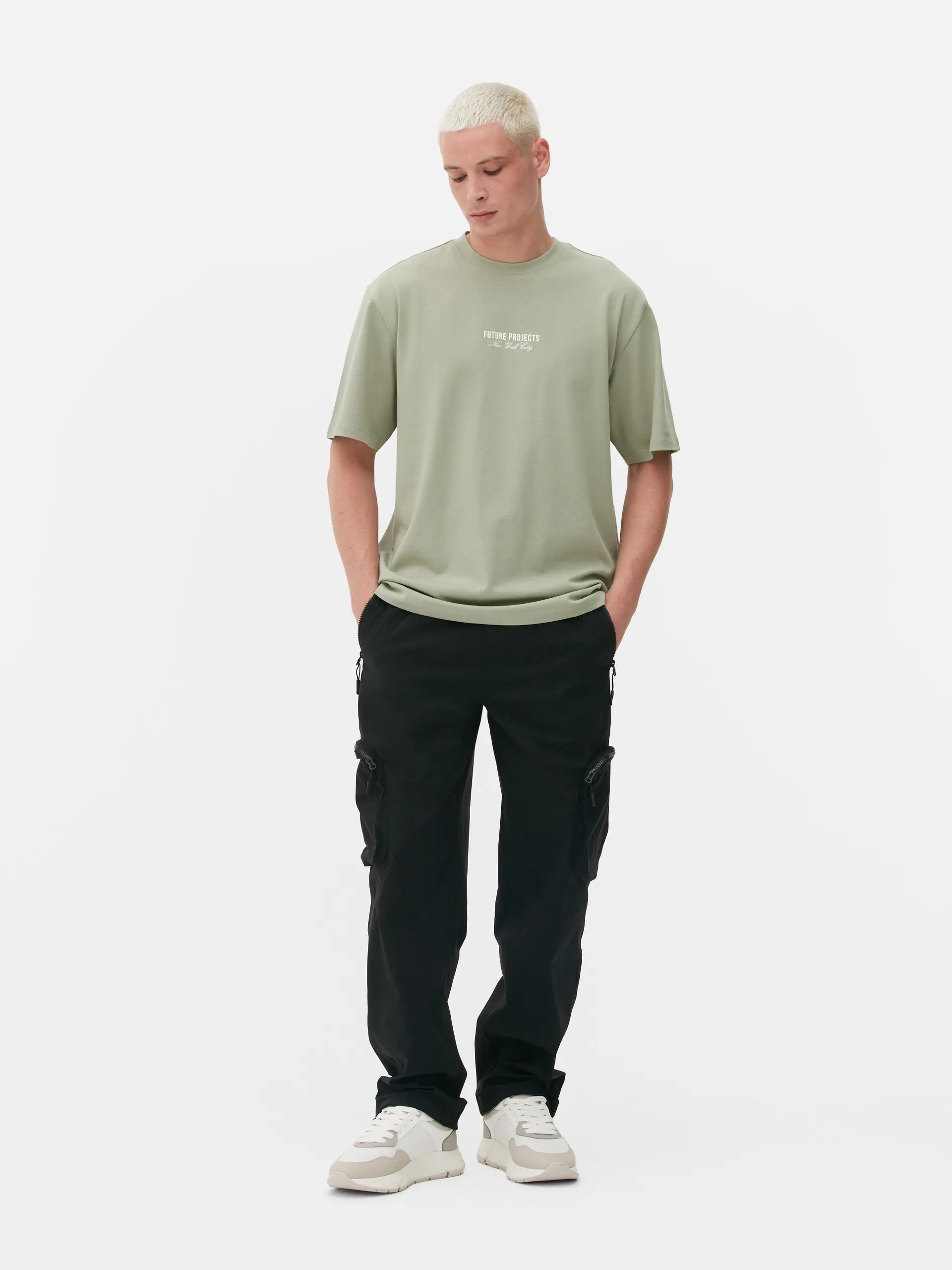 Future Projects Embroidered T-shirt