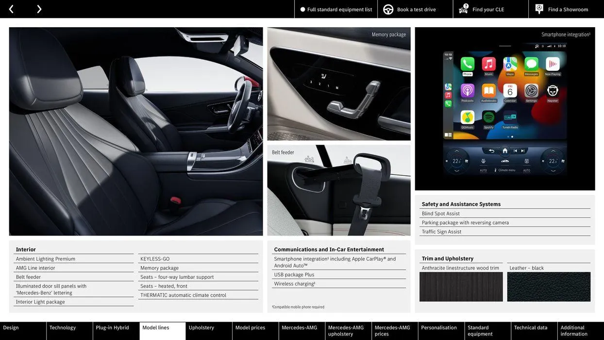 Mercedes Benz CLE Coupé from 22 August to 22 August 2025 - Catalogue Page 24