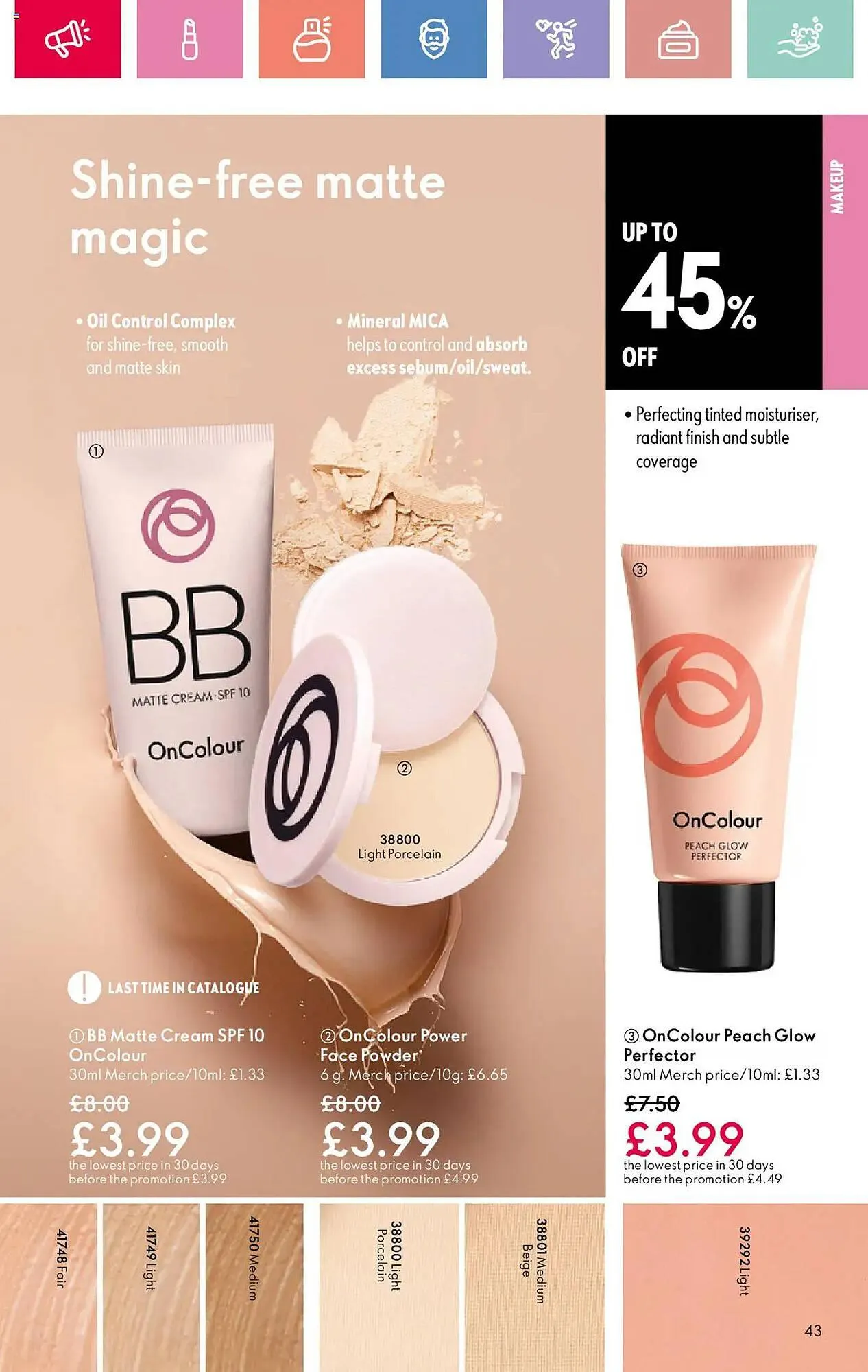 Oriflame leaflet from 10 July to 30 July 2025 - Catalogue Page 43