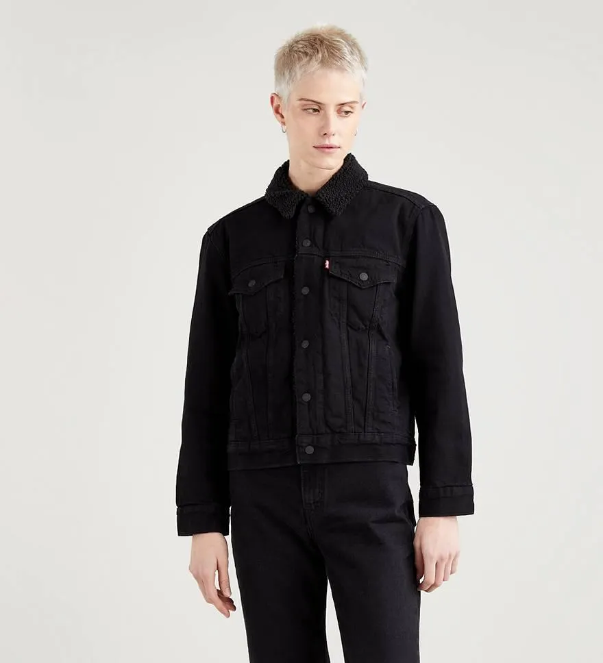 Ex-boyfriend Sherpa Trucker Jacket