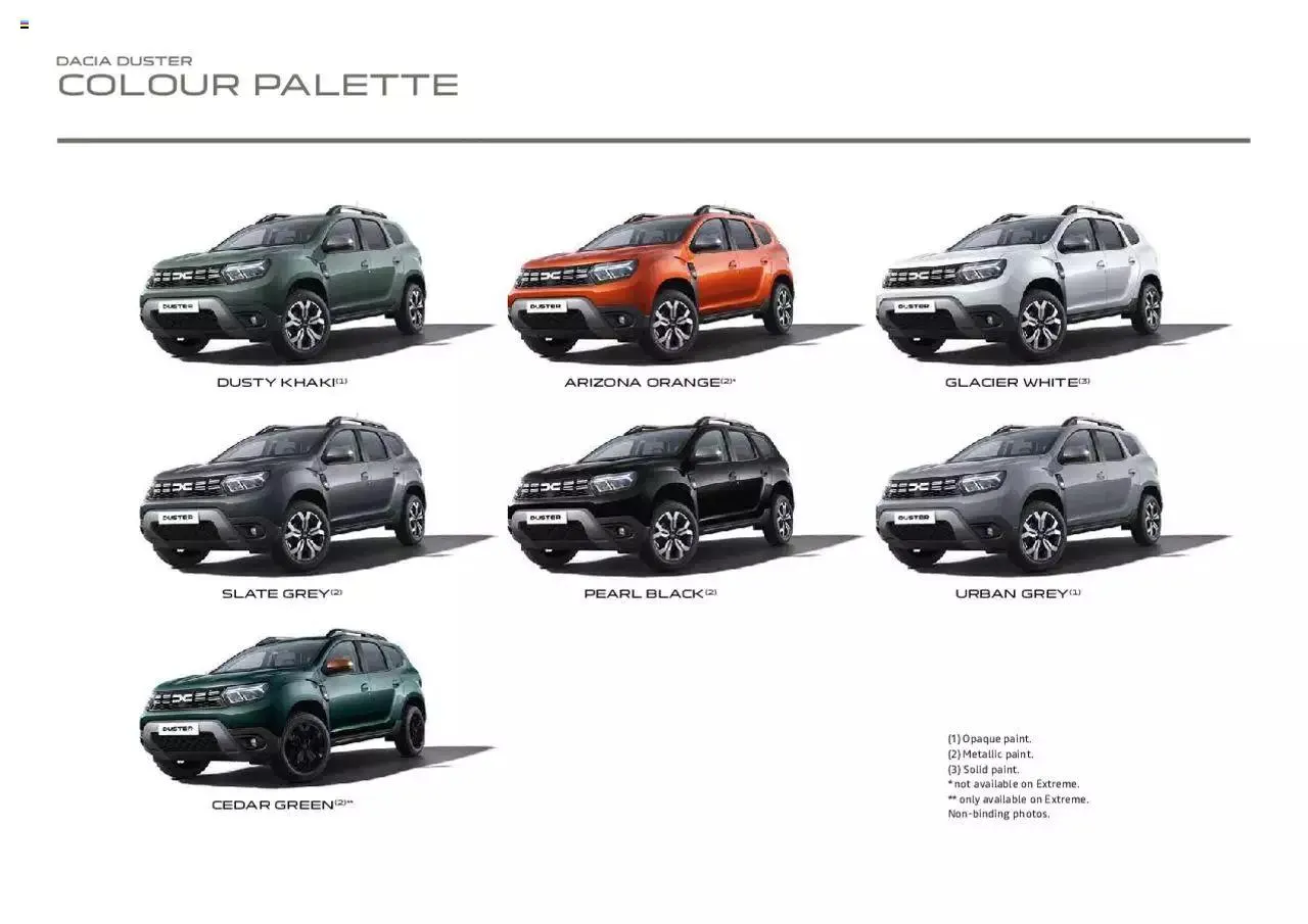 Dacia Duster New from 1 March to 31 December 2023 - Catalogue Page 19