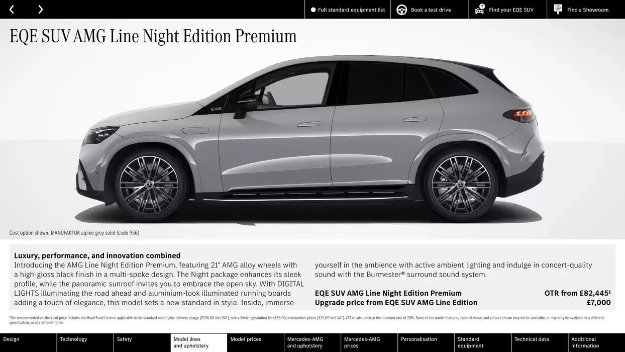 Mercedes Benz New EQE SUV from 25 October to 25 October 2025 - Catalogue Page 24