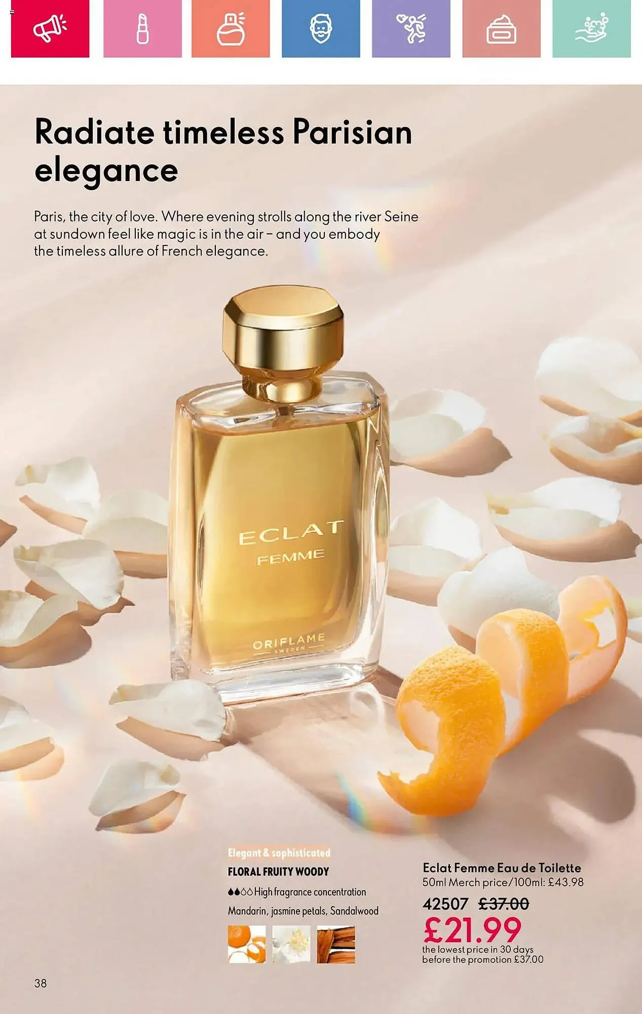 Oriflame leaflet from 31 July to 20 August 2025 - Catalogue Page 38