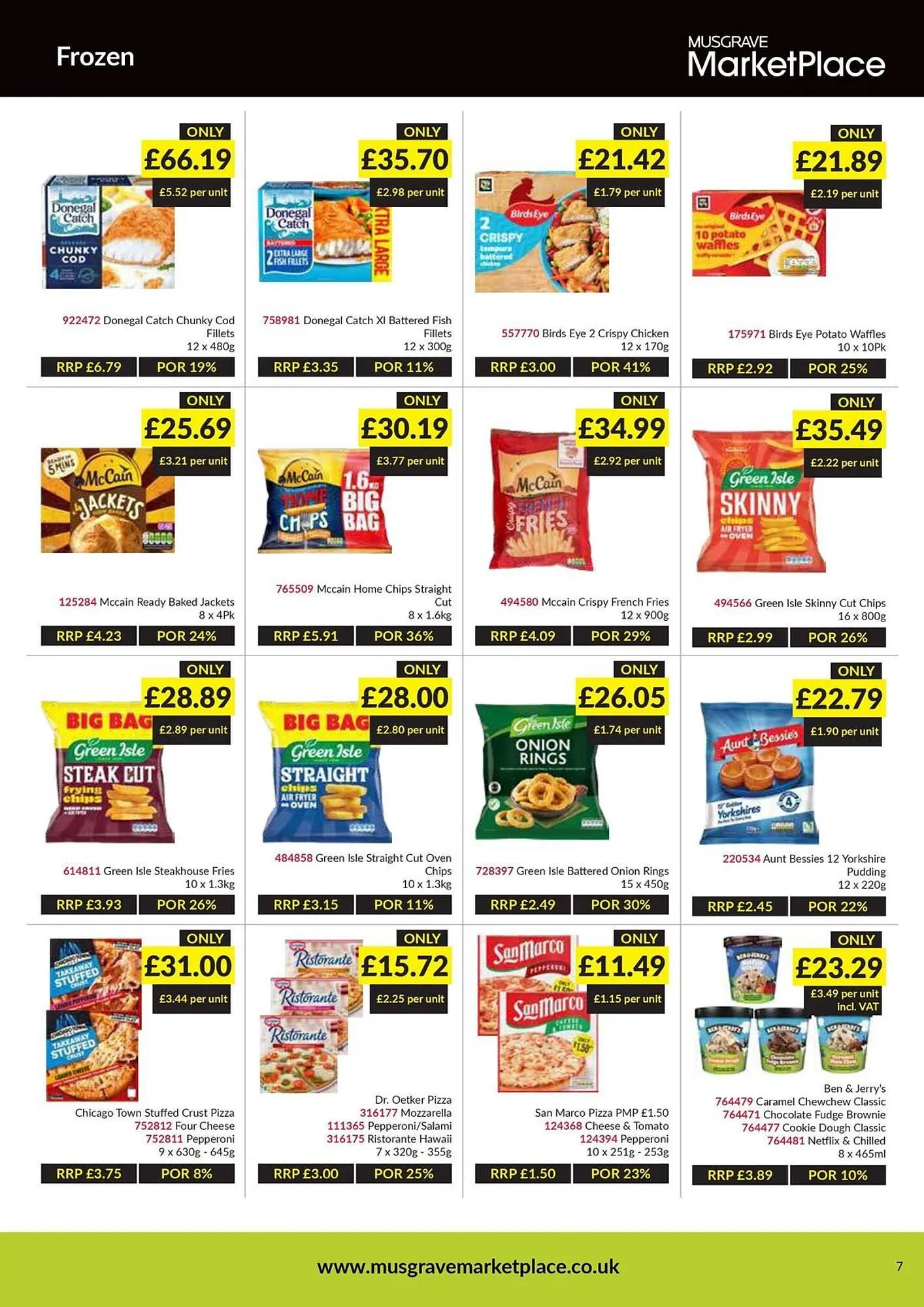 Musgrave MarketPlace leaflet from 16 February to 8 March 2026 - Catalogue Page 7