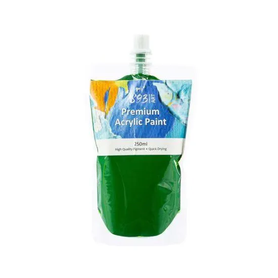 1893 Art Premium Acrylic Paint 250ml Green